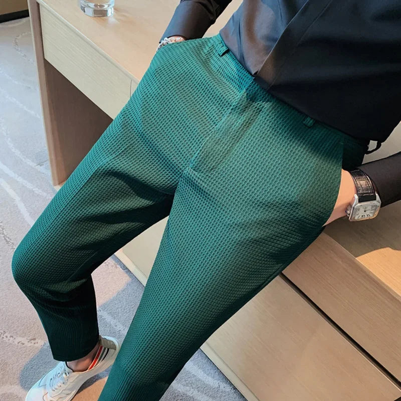Hawthorne | Men's Slim Fit Textured Chinos
