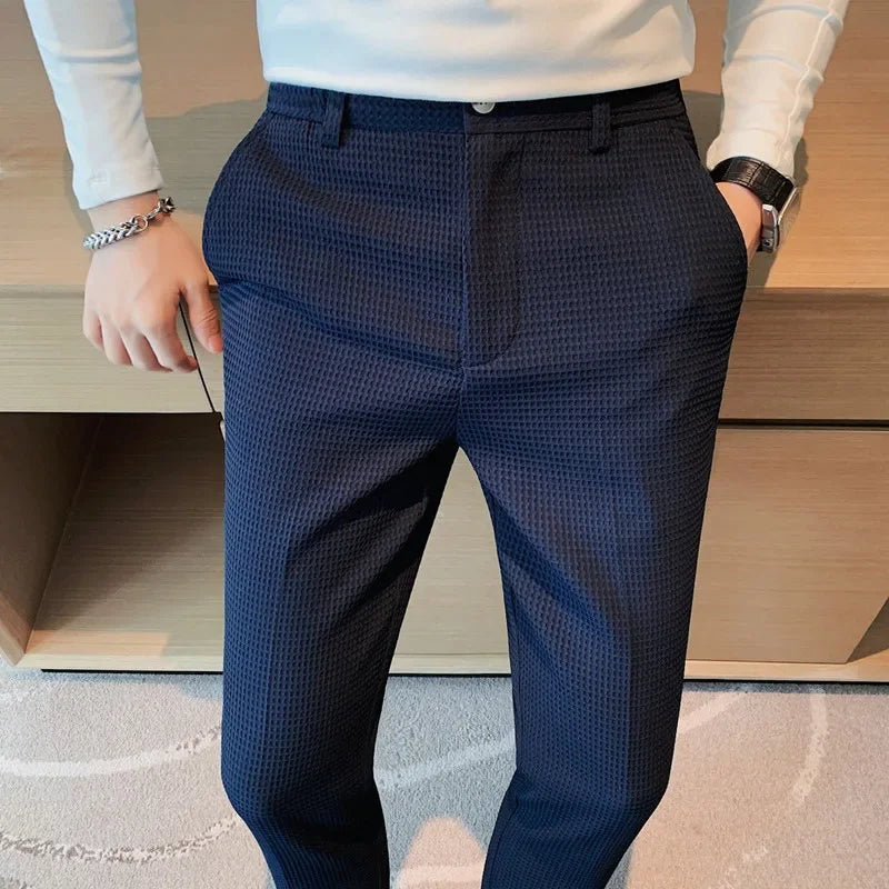 Hawthorne | Men's Slim Fit Textured Chinos