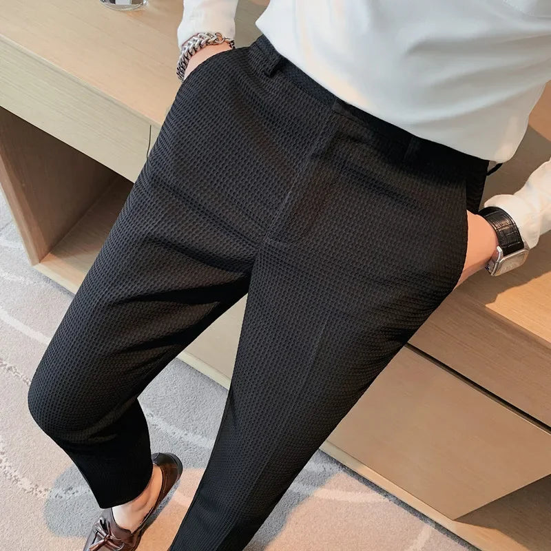 Hawthorne | Men's Slim Fit Textured Chinos