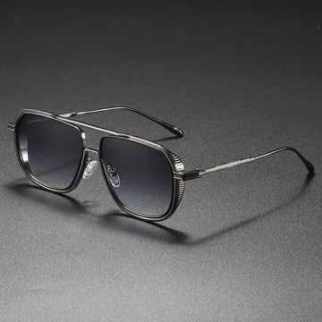 Men’s Classic Sora Aviator Sunglasses – Metal Frame with Double Bridge Design