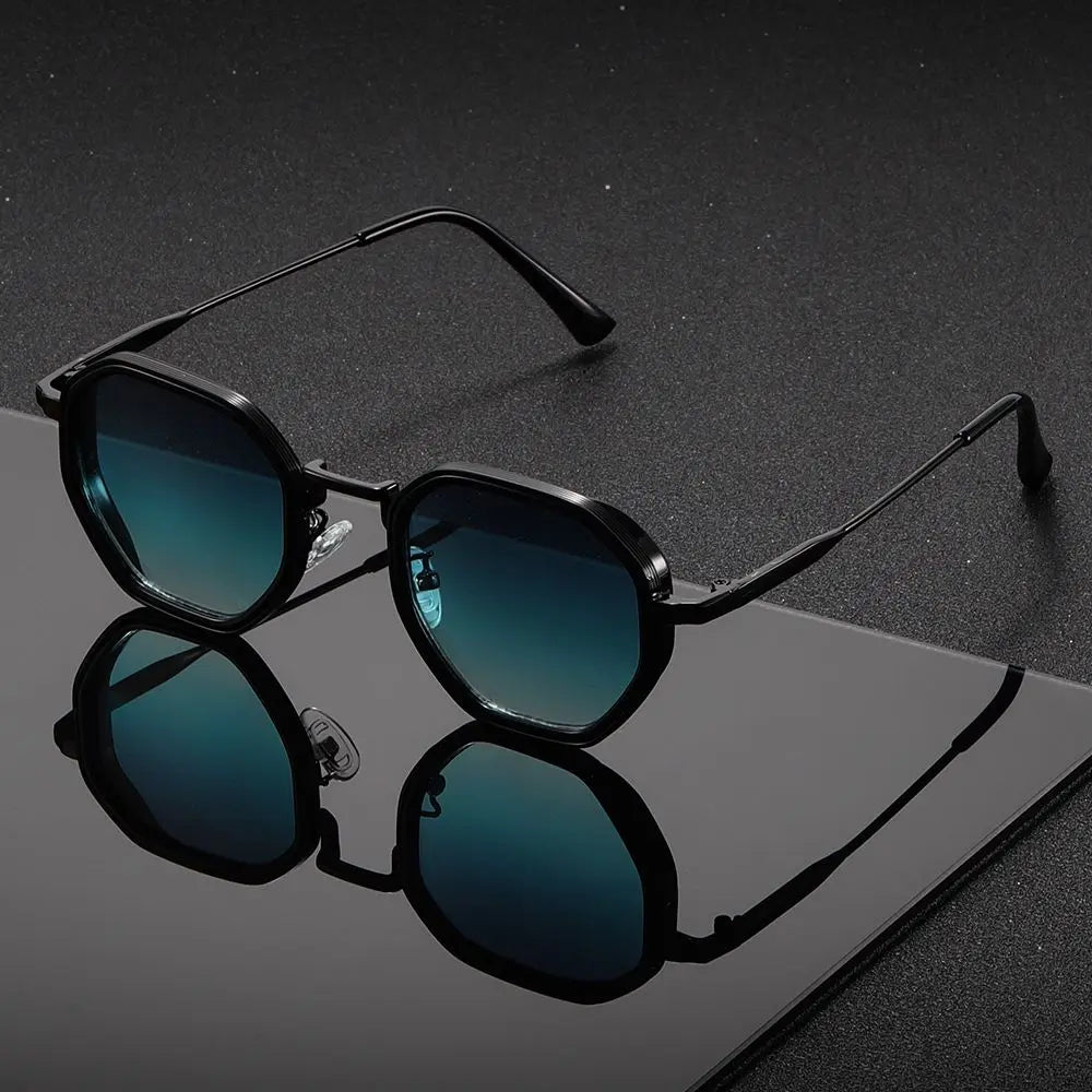 Men's Classic Arcos Shades - Rectangular Frame with Subtle Detailing
