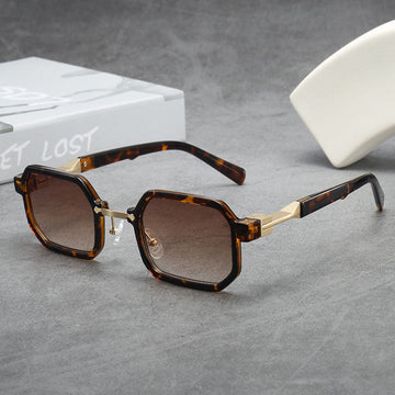 Women’s Cat-Eye Sunglasses with Slim Frame and Gradient Lenses
