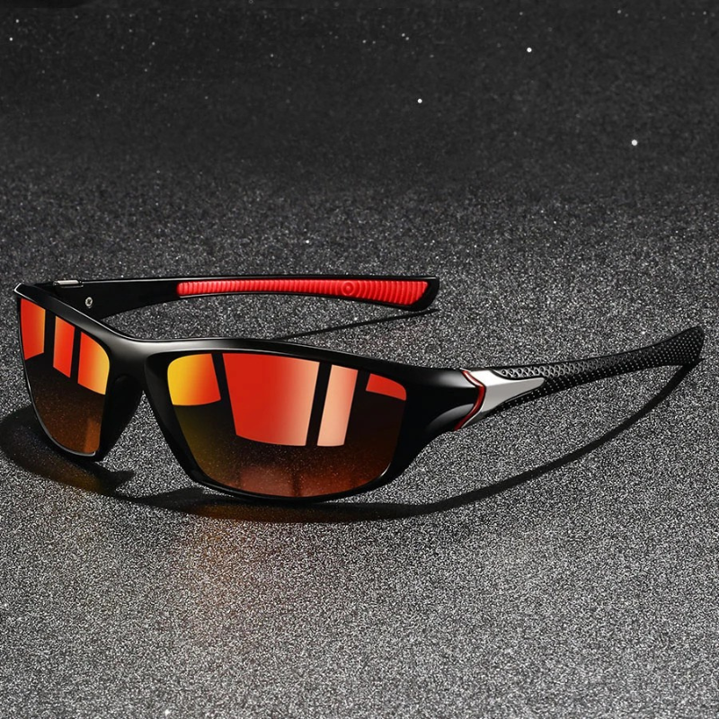 Men’s Sport Sunglasses – Lightweight Frame with Wraparound Design