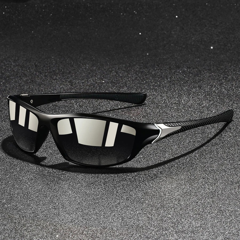 Men’s Sport Sunglasses – Lightweight Frame with Wraparound Design