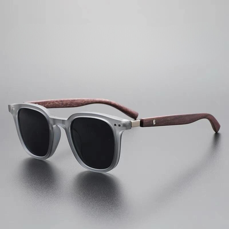 Men’s Contemporary Sunglasses - Rectangular Frame with Tinted Lenses