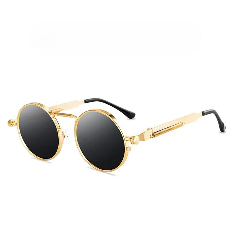 Men's Tailored Sunglasses - Sleek Frame Design with Subtle Curvature