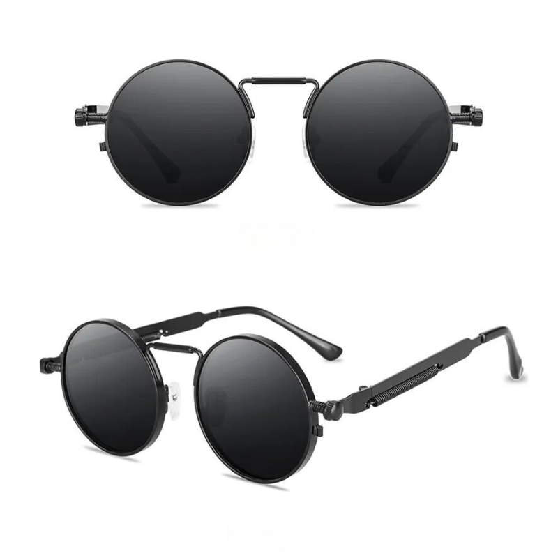 Men's Tailored Sunglasses - Sleek Frame Design with Subtle Curvature
