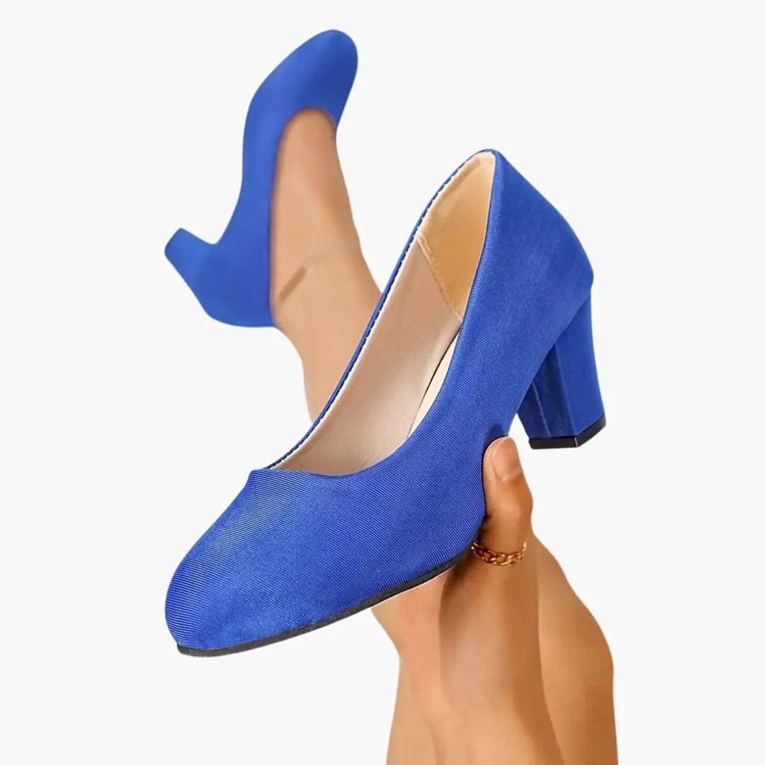 Ophelia | Comfortable Wide Toe Block Heels