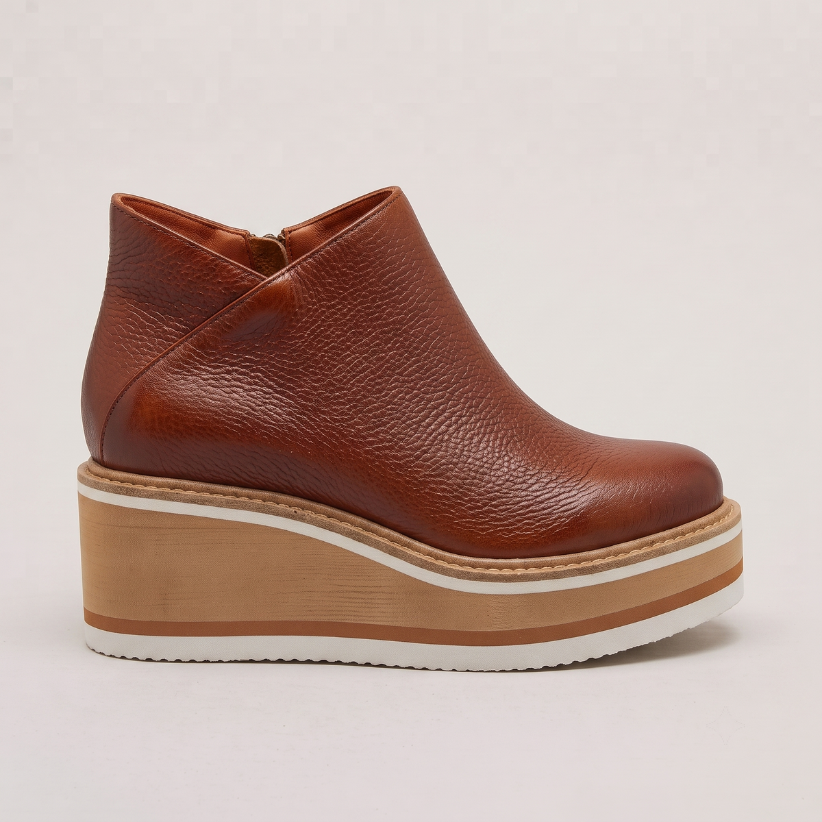 Women's Ankle Boots Platform Sole Chelsea Elastic Gusset