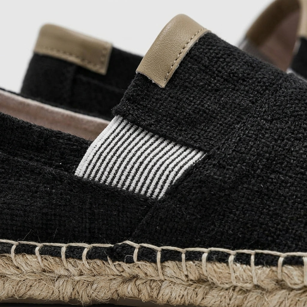 Thorne | Men's Linen Loafers Espadrille