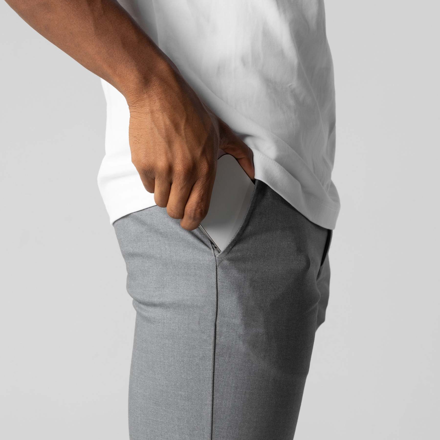 Jasper | Men's Slim Fit Cropped Chino Trousers