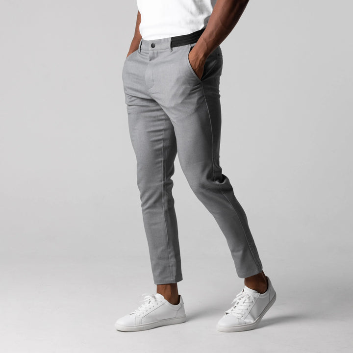 Jasper | Men's Slim Fit Cropped Chino Trousers