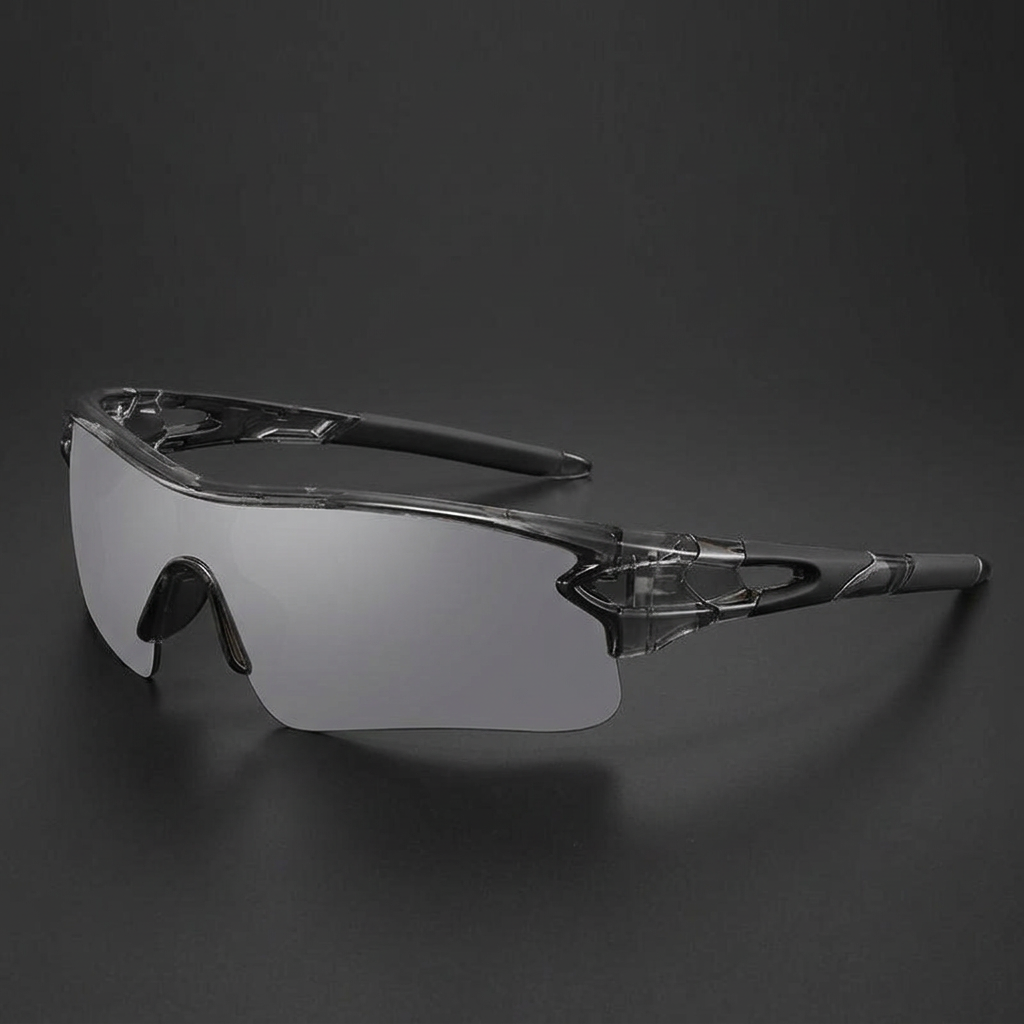 Men's Sport Sunglasses - Lightweight Frame with Wraparound Design and UV Protection