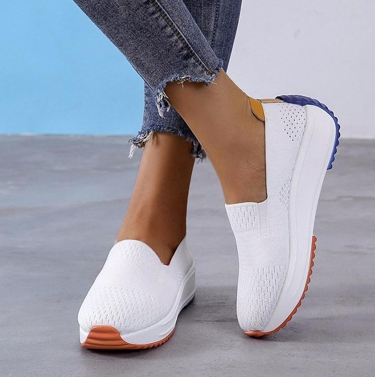 Thalia | Orthopedic Knit Slip-On Sneakers