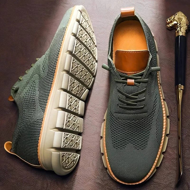 Men's Casual Mesh Knit Sneakers