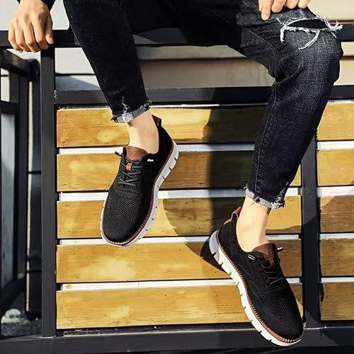 Men's Casual Mesh Knit Sneakers