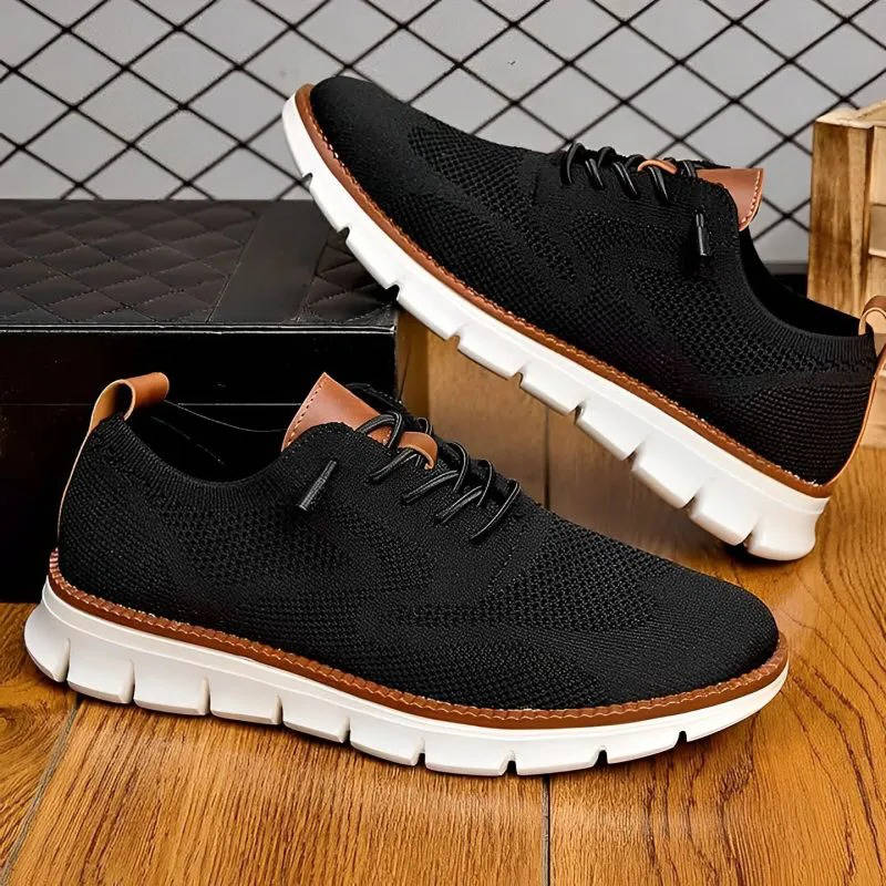 Men's Casual Mesh Knit Sneakers