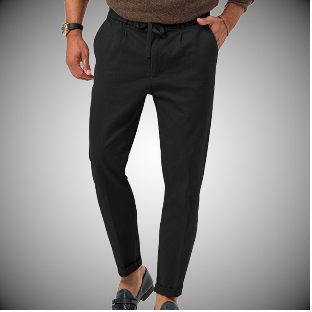 Jasper | Men's Casual Drawstring Chinos