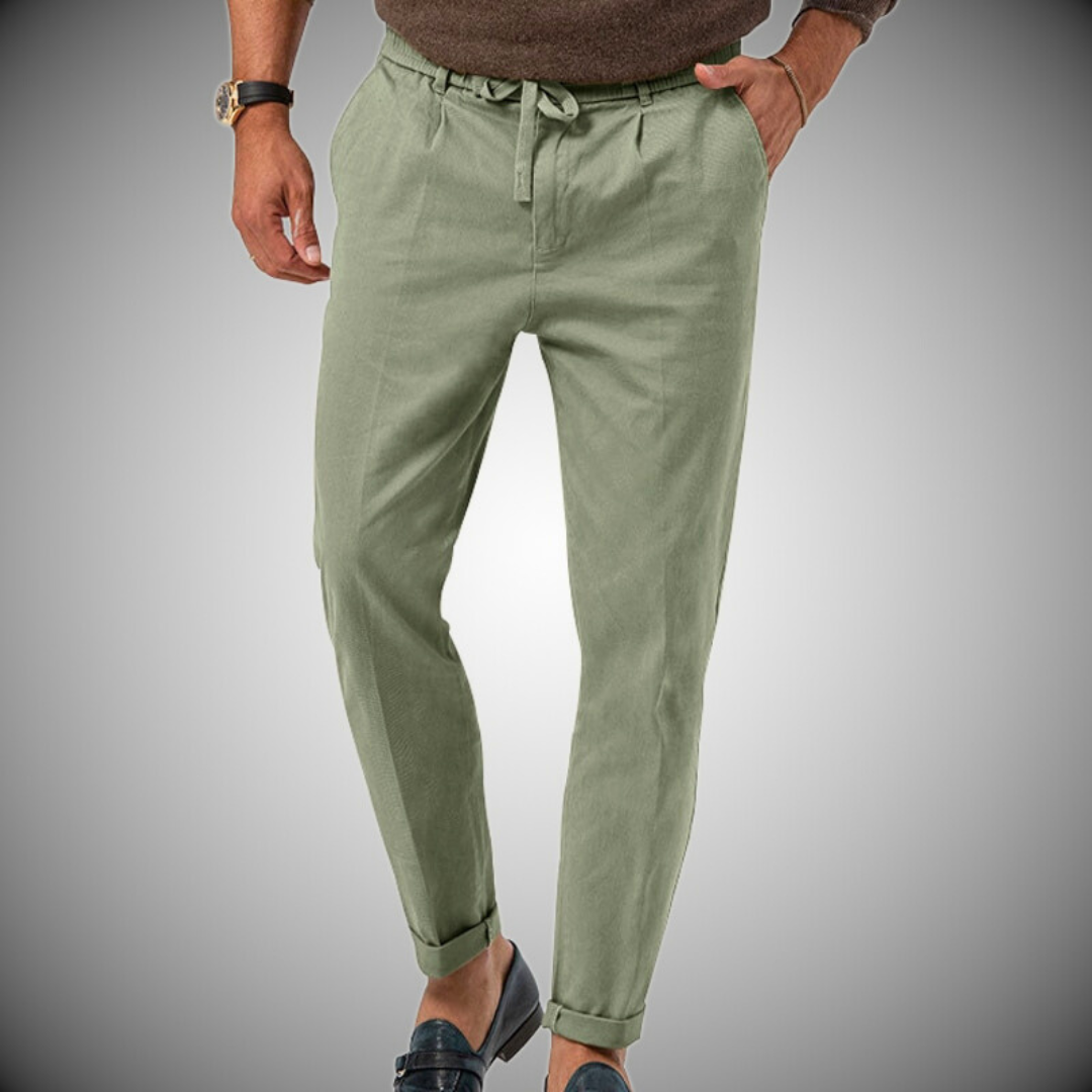 Jasper | Men's Casual Drawstring Chinos