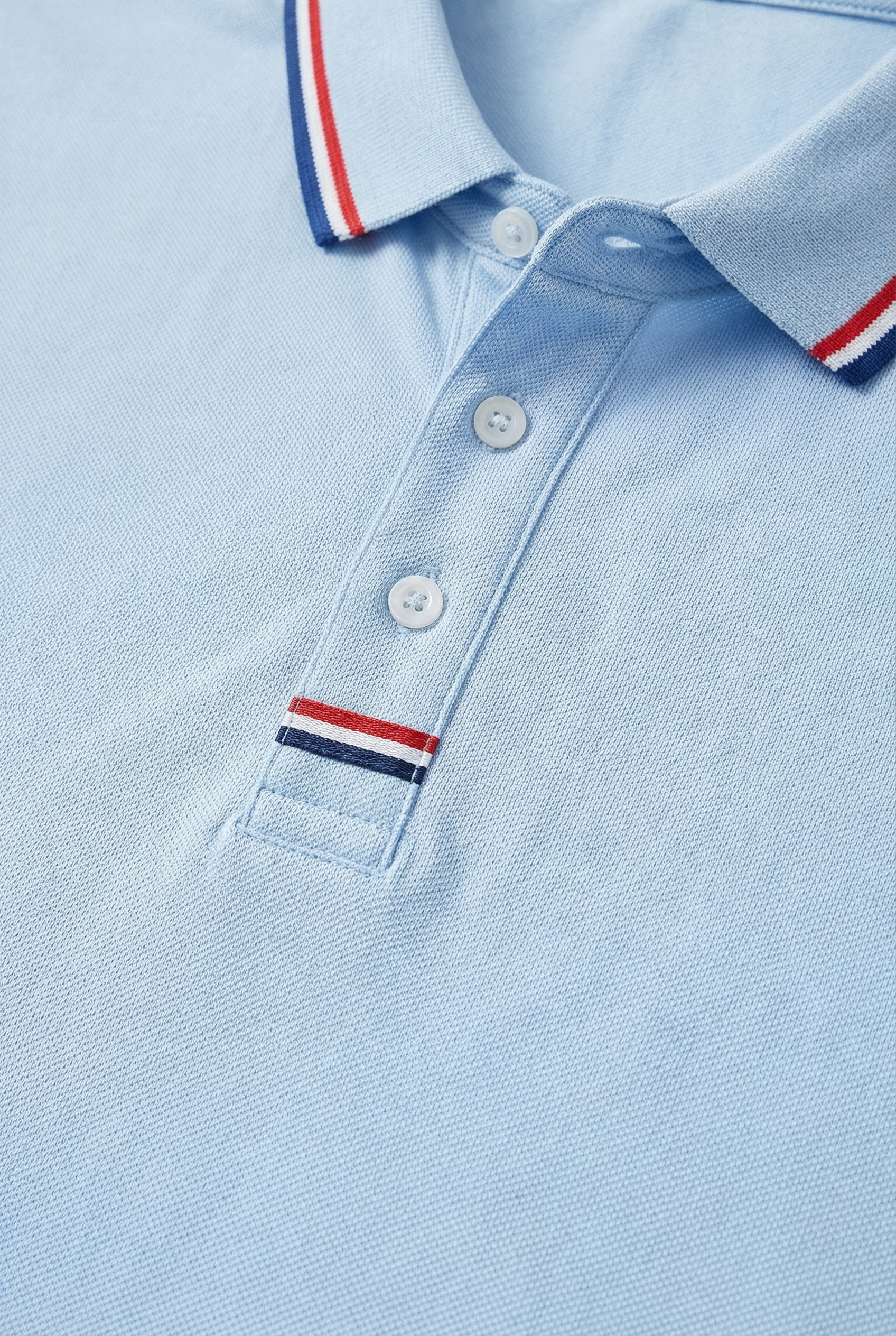 Fletcher | Men's Classic Striped Tipping Polo Clothing