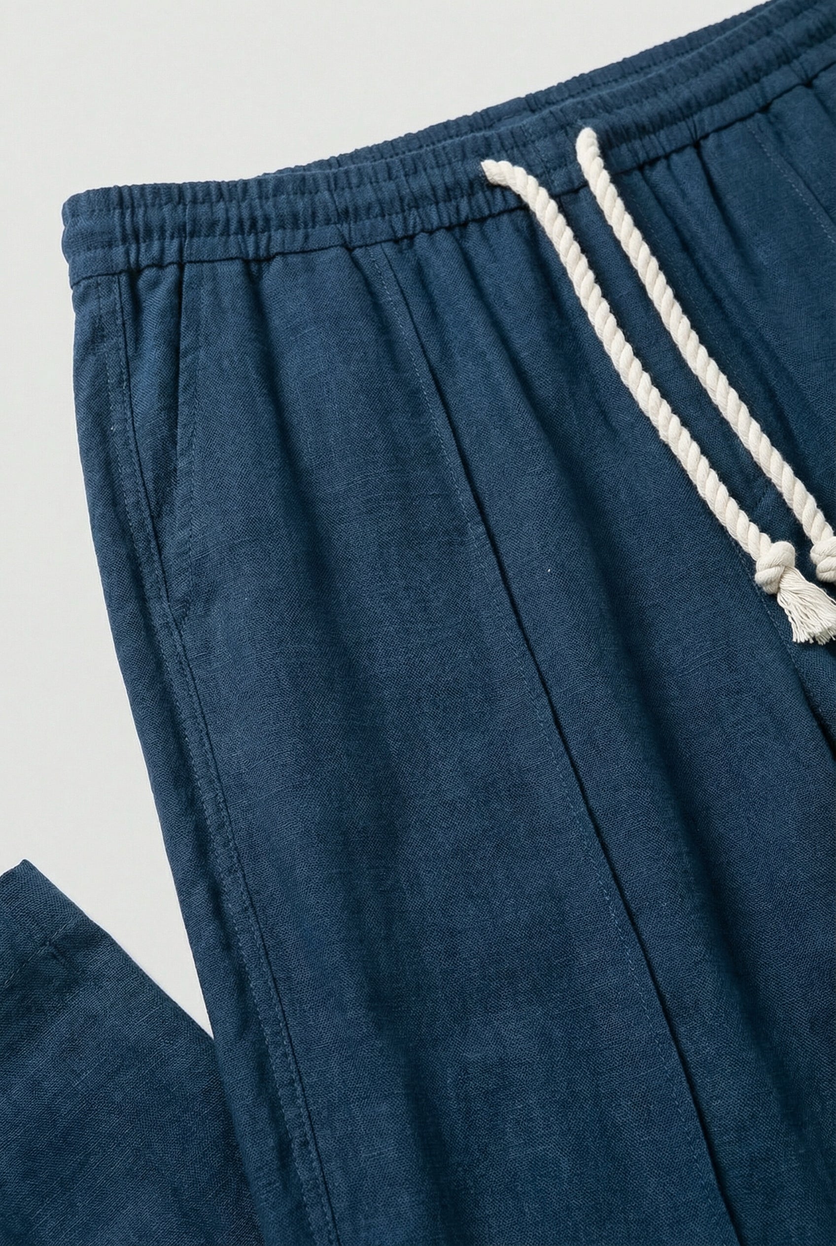 Braxton | Men's Relaxed Linen Drawstring Joggers