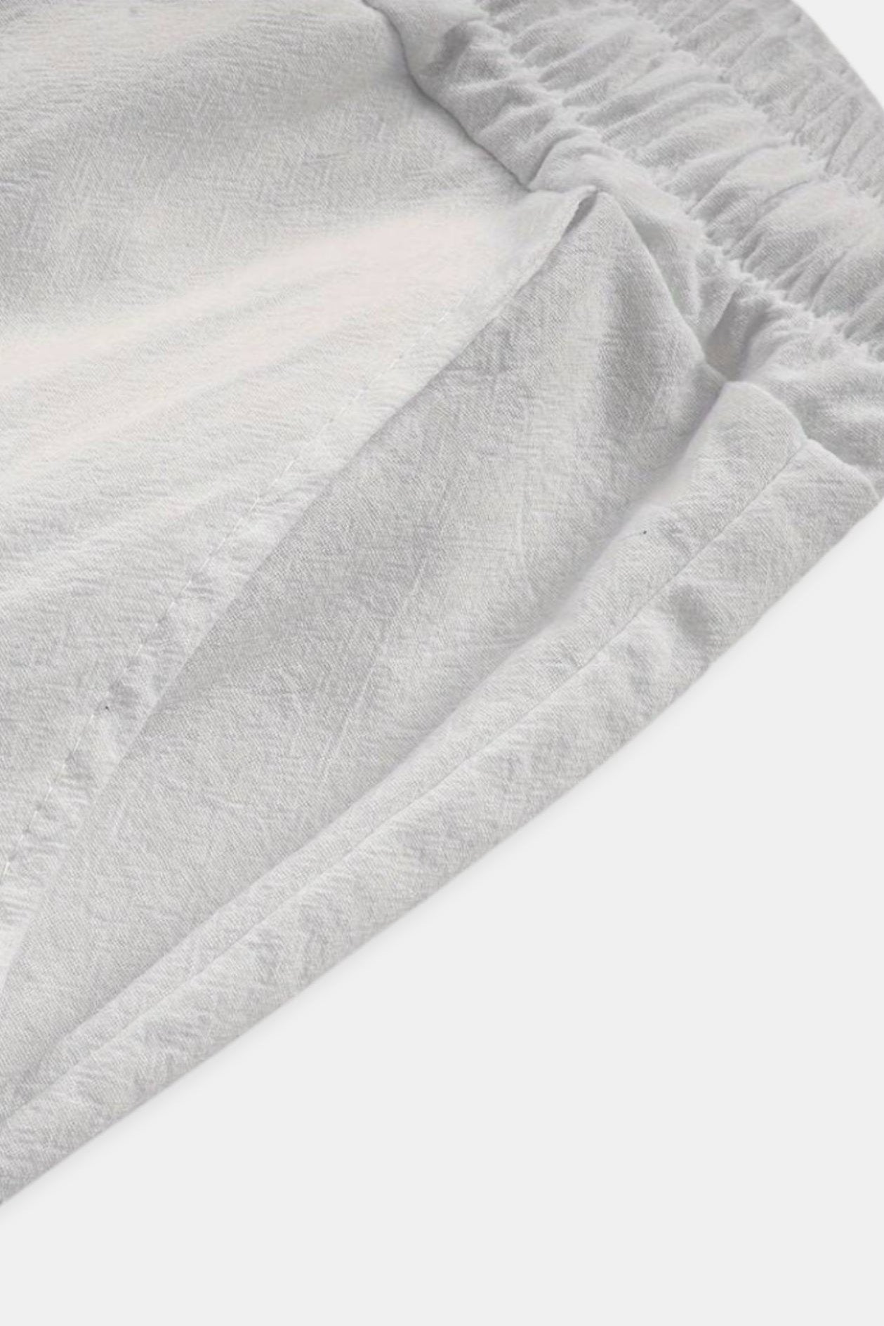 Deacon | Men's Relaxed Linen Drawstring Trousers