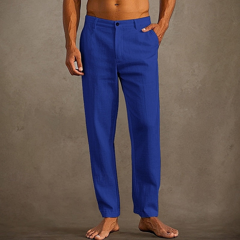 Baxter | Men's Lightweight Linen Trousers