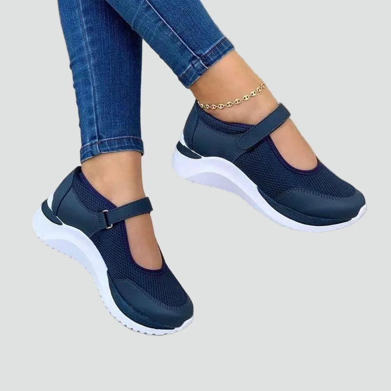 Amelina | Orthopedic Mesh Mary Jane Sneakers