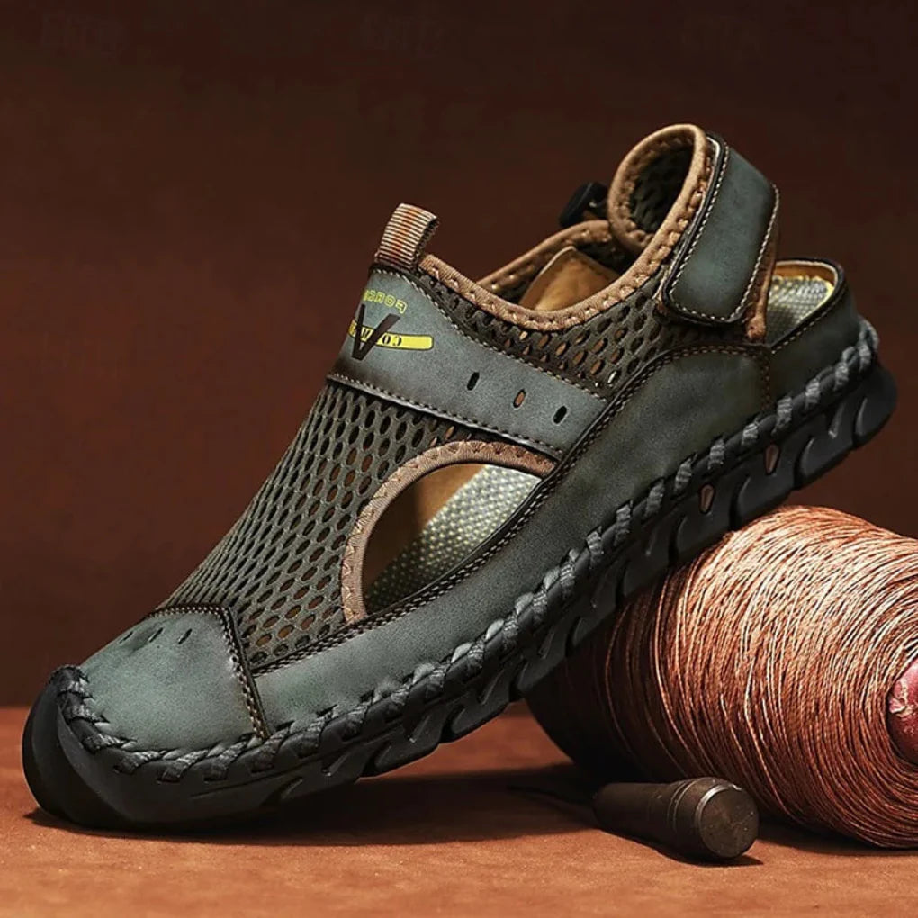 Brantley | Men's Comfortable Mesh Closed Toe Sandals