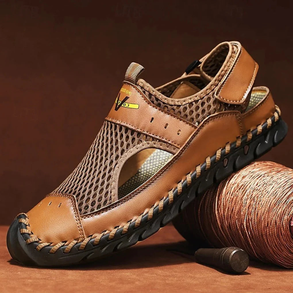 Brantley | Men's Comfortable Mesh Closed Toe Sandals