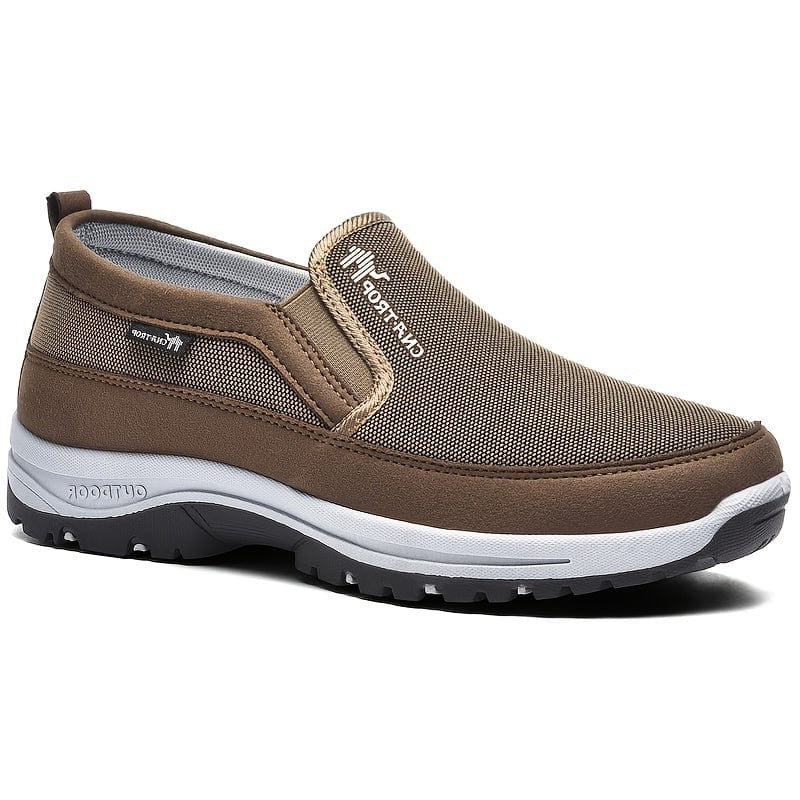 Harrison | Men's Casual Canvas Slip-On Orthopedic Penny Loafers