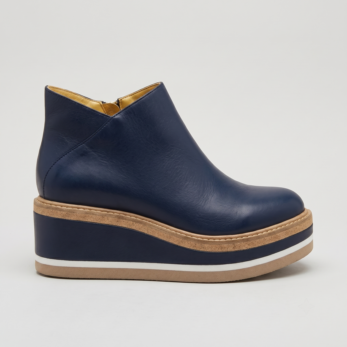 Women's Ankle Boots Platform Sole Chelsea Elastic Gusset