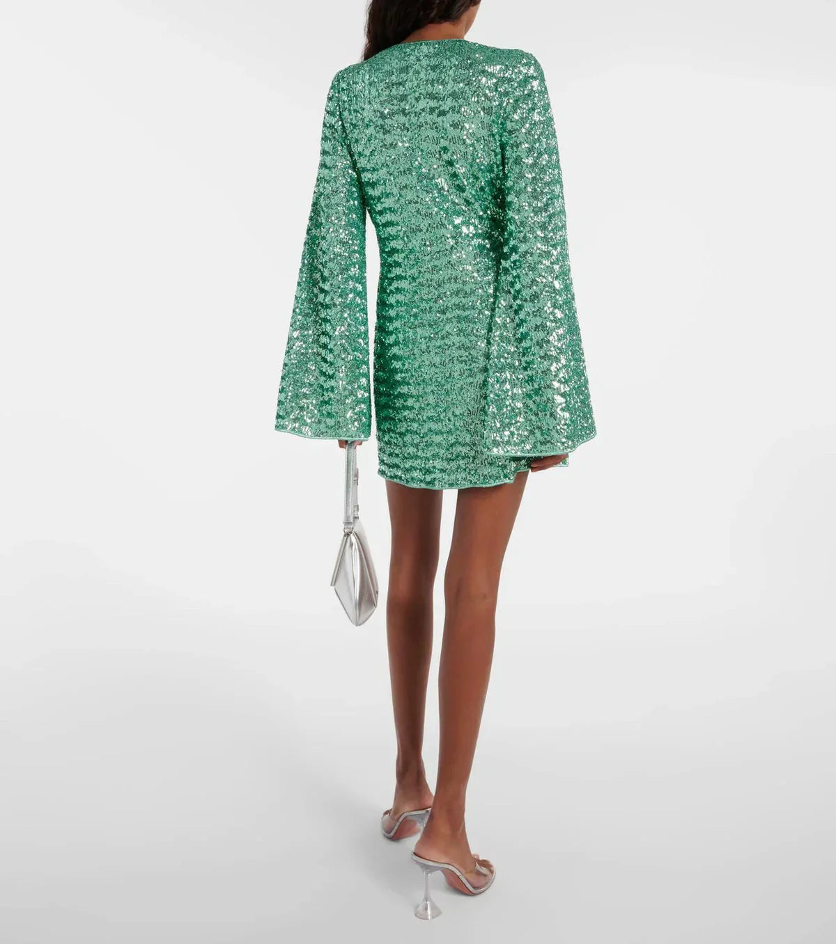 Bellerose | Glamorous Sequin V-Neck Mini Dress
