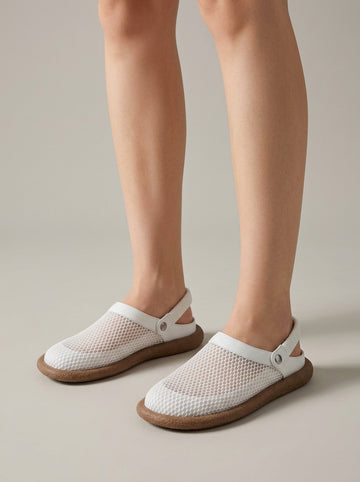 Celestria | Mesh Slingback Slippers
