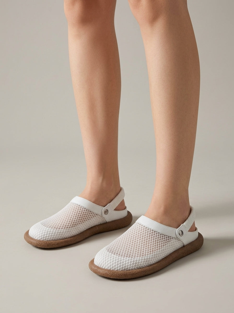 Celestria | Mesh Slingback Slippers