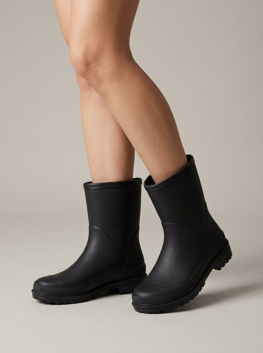 Women's Ankle Boots - Pull-On - Waterproof - Lug Sole