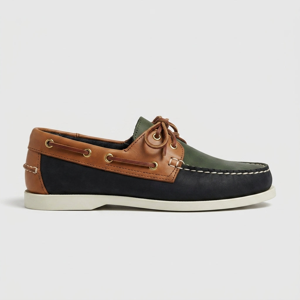 Thorne | Men's Leather Boat Shoes