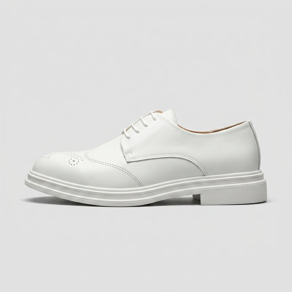 Men's Leather Brogue Oxford Shoes