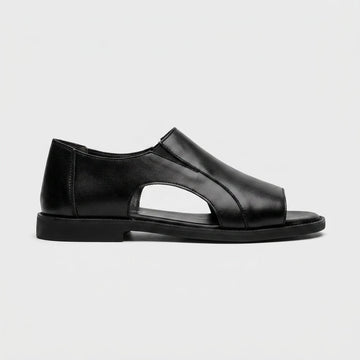 Dorian | Men's Leather Sandals Open Toe Cutout