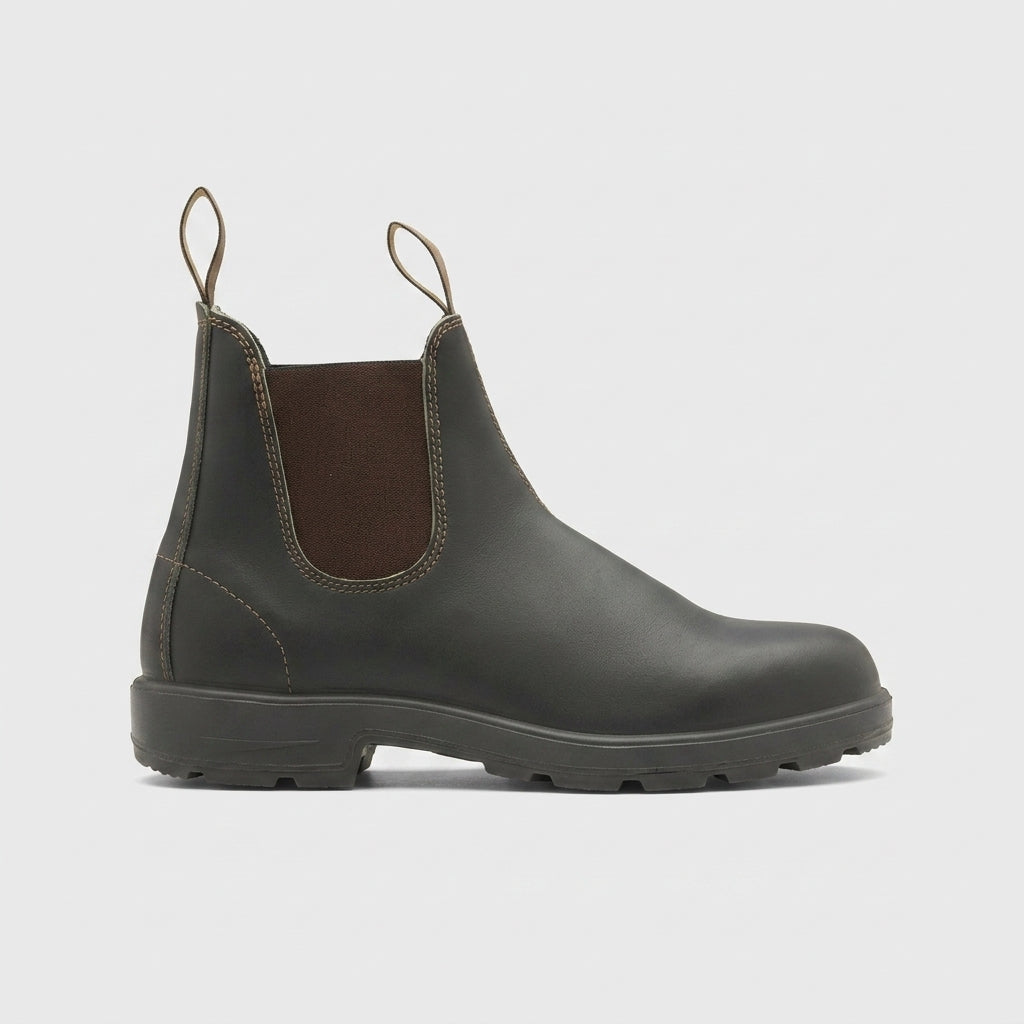Men's Chelsea Boots - Round Toe Pull-On