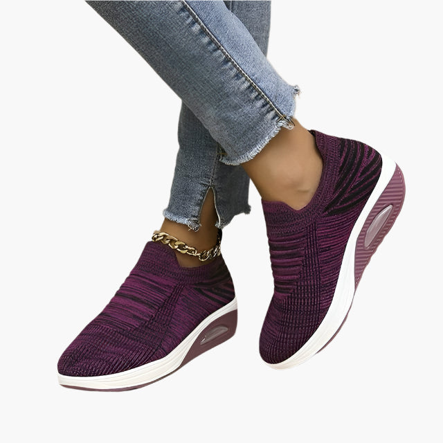 Cordelia | Casual Orthopedic Knitted Slip-On Sneakers