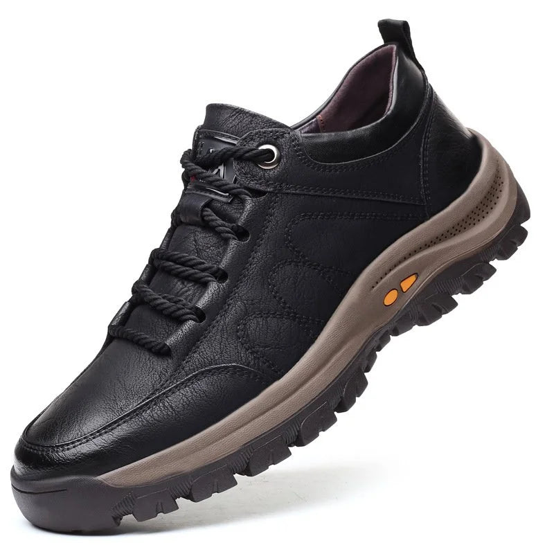 Kieran | Men's Orthopedic Leather Sneakers