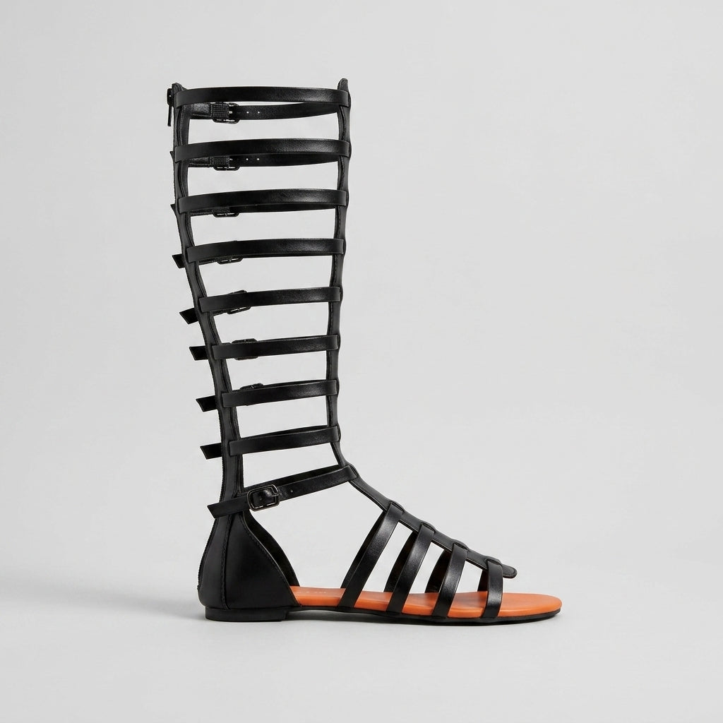 Thalassa | Gladiator Knee High Sandals