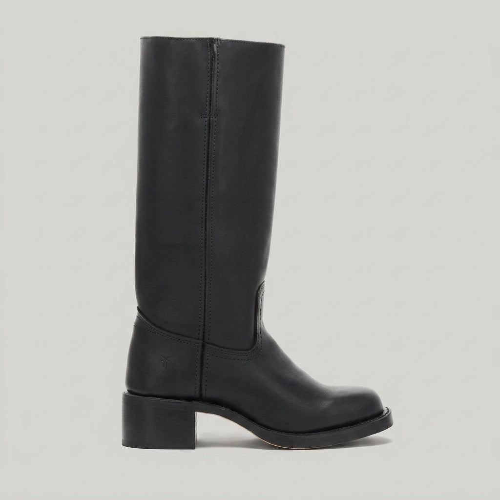 Women's Knee High Boots - Square Toe Block Heel