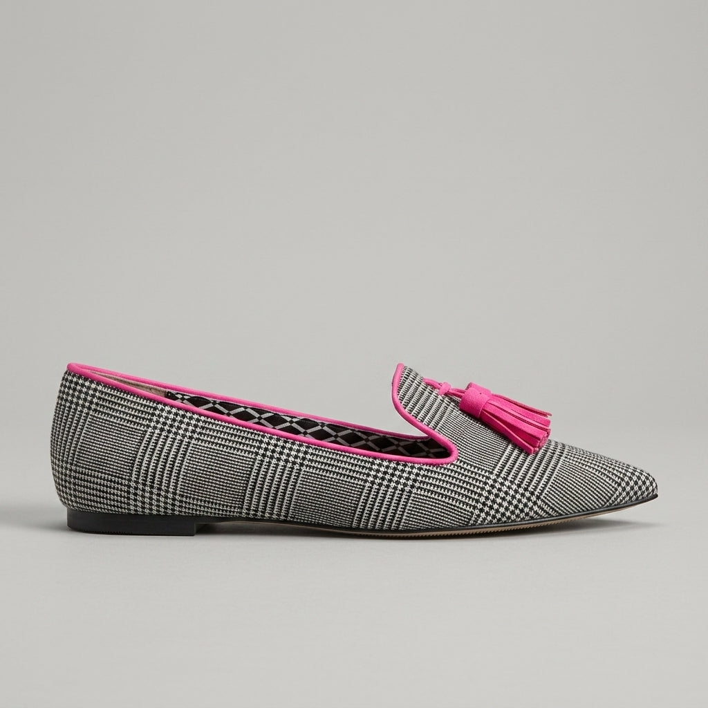 Women's Animal Print Pointed-Toe Loafers