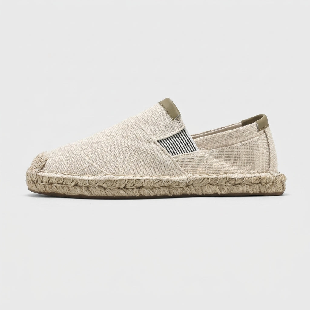 Thorne | Men's Linen Loafers Espadrille