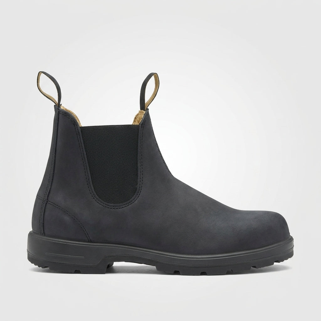 Men's Chelsea Boots - Round Toe Pull-On