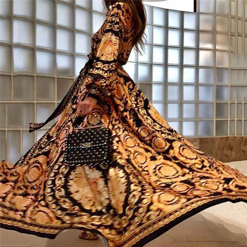 Georgia | Luxe Paisley Wrap Maxi Dress